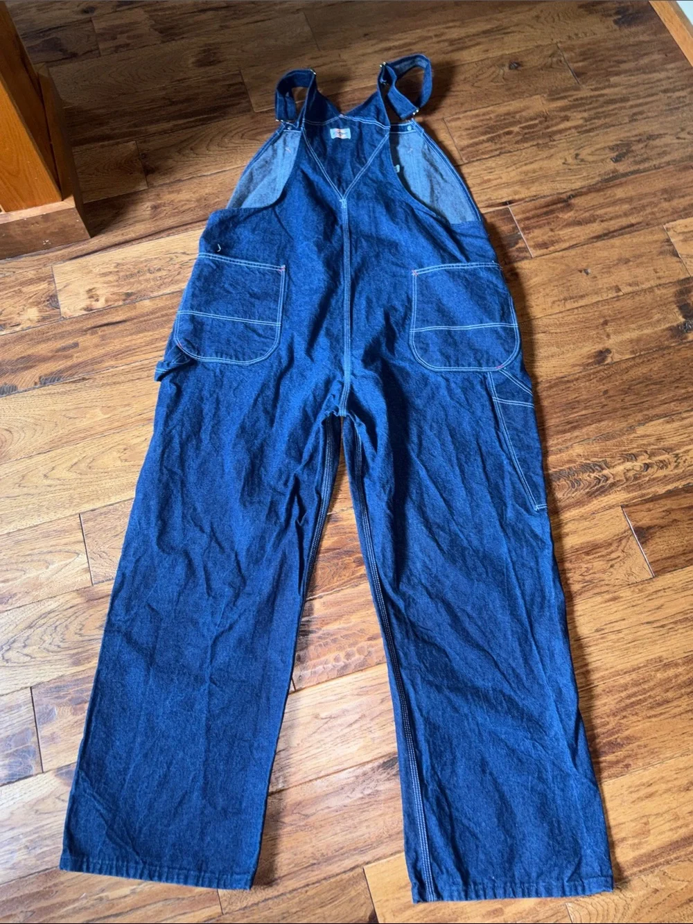 Dickies Denim Blue Work Overalls